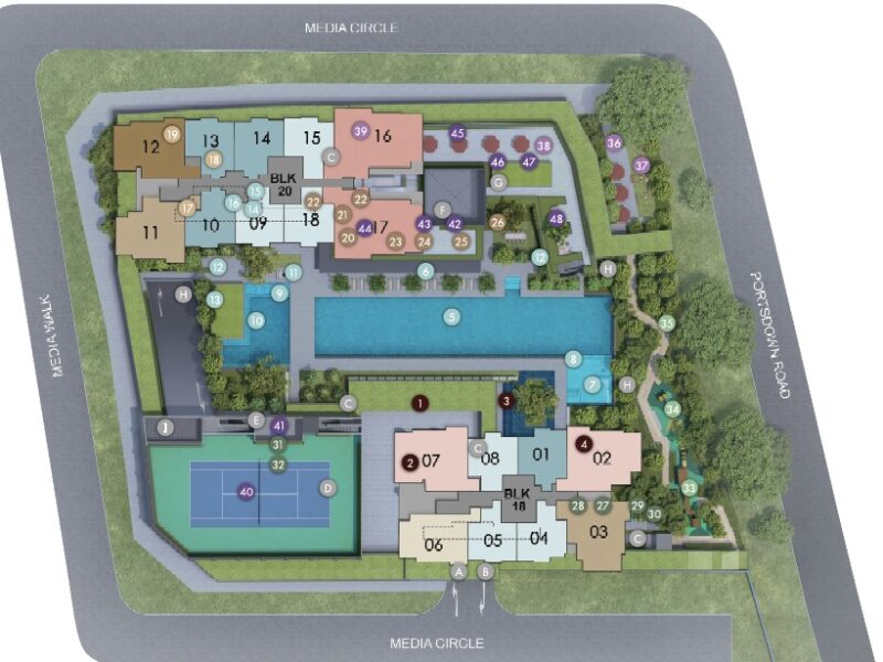 Hudson Place Residences — site plan