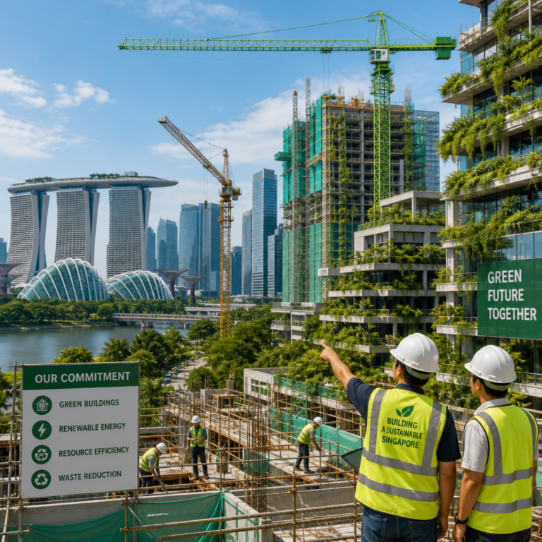 Investing in the Future: Singapore Allocates $112 Million for Sustainable Building Innovations