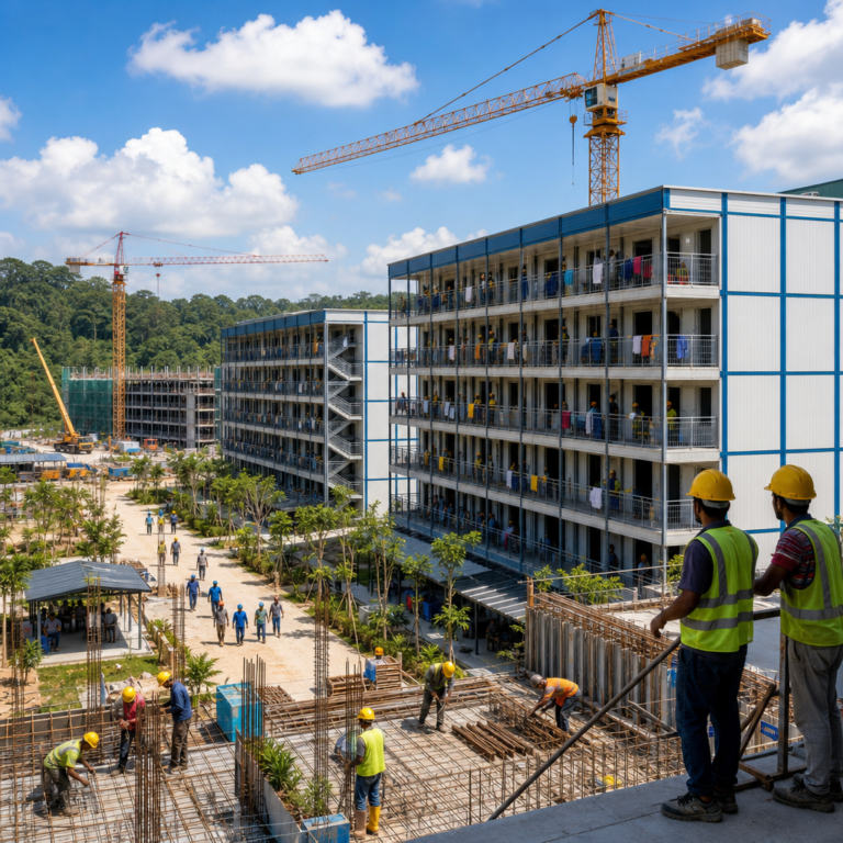 Major Push for Migrant Worker Housing with New Dormitory Sites in Singapore