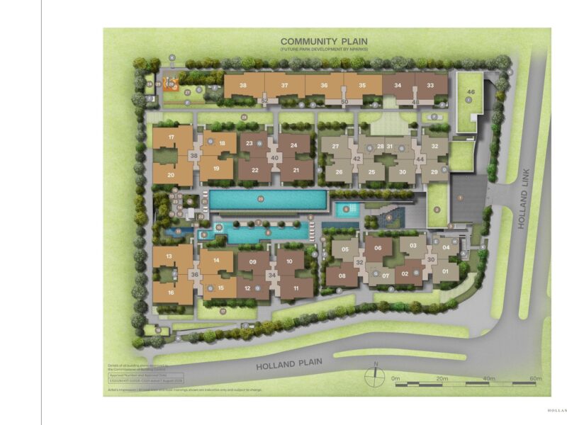 Amberwood At Holland — site plan