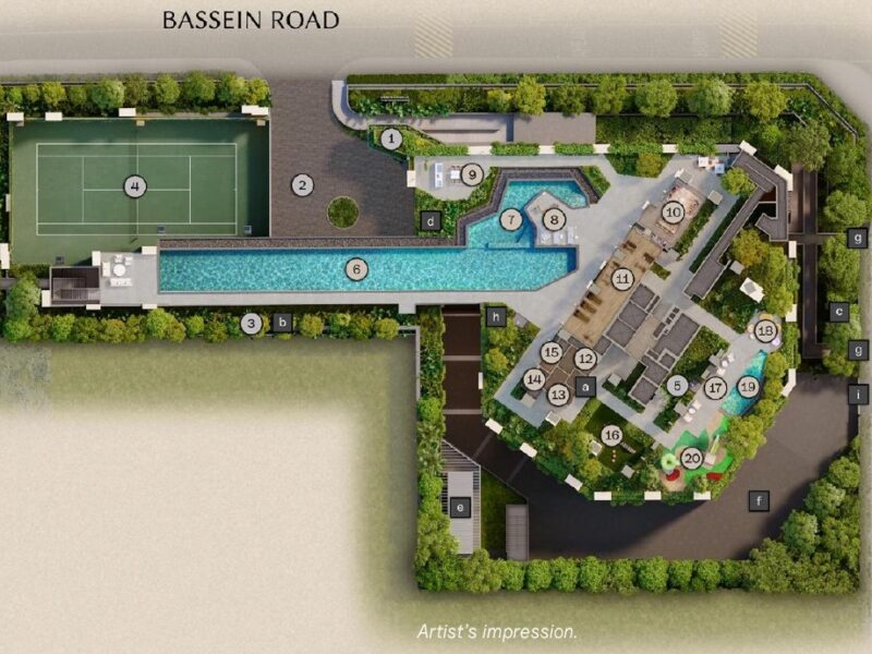 The Serra Residences — site plan