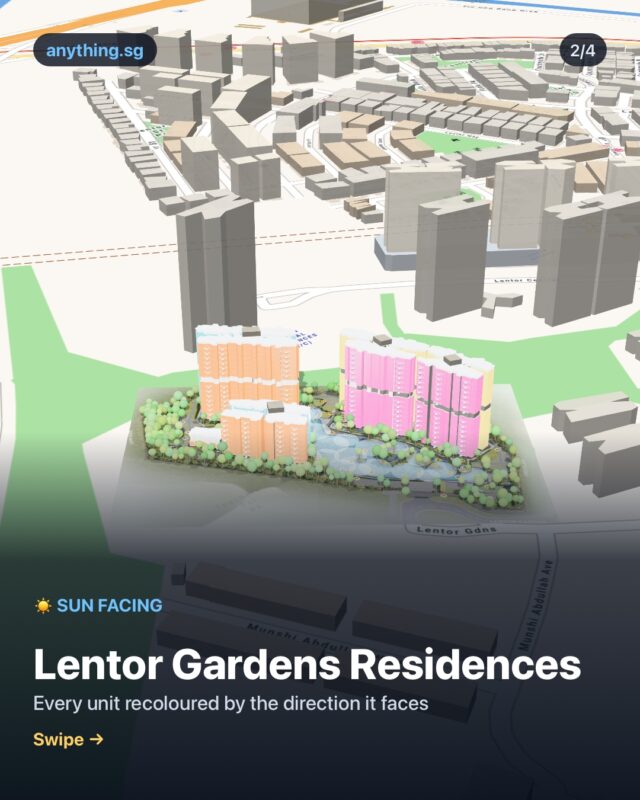 Lentor Gardens Residences: which way do the units face?